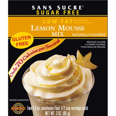 Sans Sucre Mousse Mix - Lemon