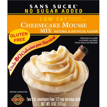 Sans Sucre Mousse Mix - Cheesecake