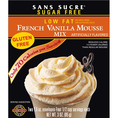 Sans Sucre Mousse Mix - French Vanilla