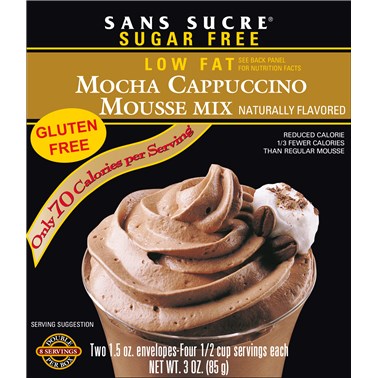 Sans Sucre Mousse Mix - Mocha Cappuccino
