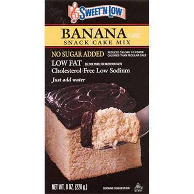Sweet N Low Banana Cake Mix