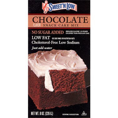 Sweet N Low Chocolate Cake Mix
