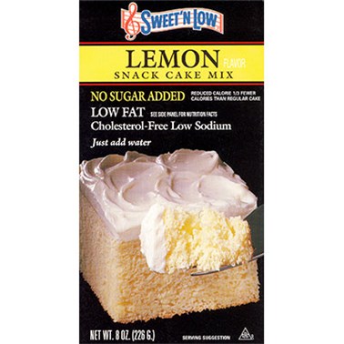 Sweet N Low Lemon Cake Mix