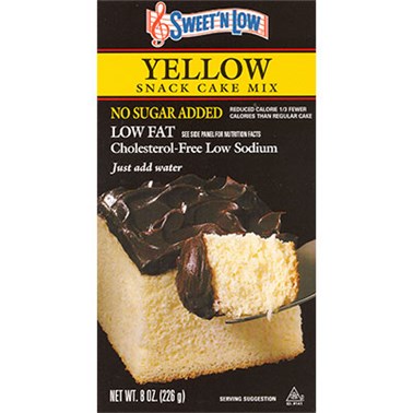 Sweet N Low Yellow Cake Mix