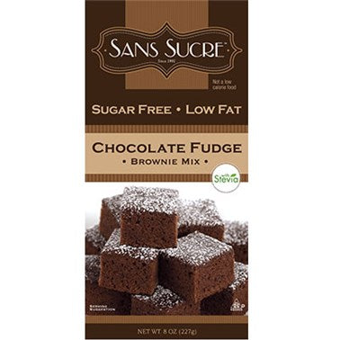 Sans Sucre Chocolate Fudge Brownie Mix (with Stevia)