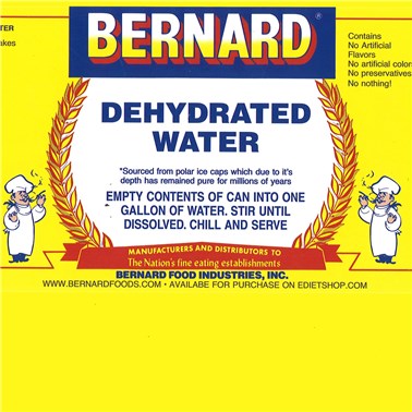 Dehydrated Water